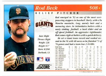 Card back