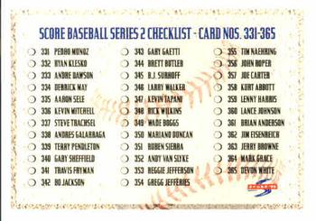 Checklist: 331-400