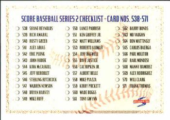 Checklist: 538-605