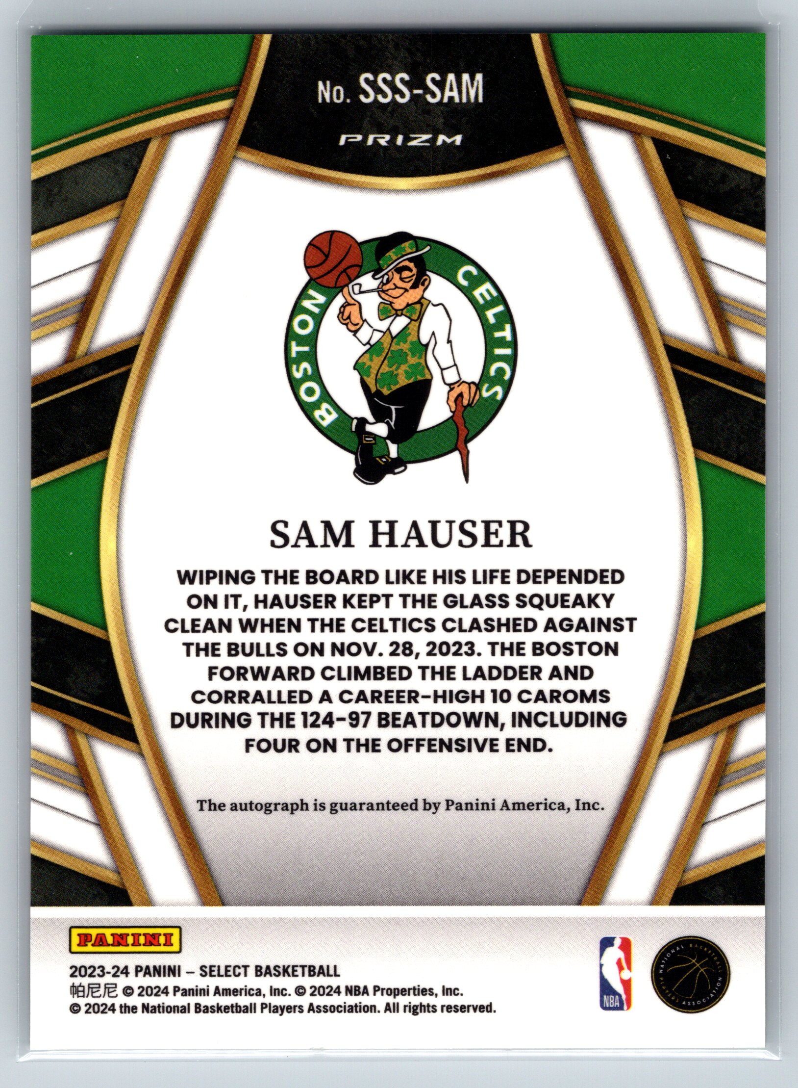 Card back
