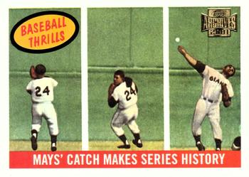 Mays' Catch Makes Series History
