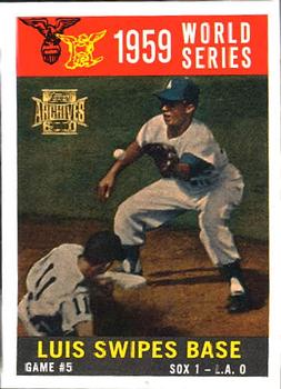 Luis Aparicio Swipes Base (Maury Wills)
