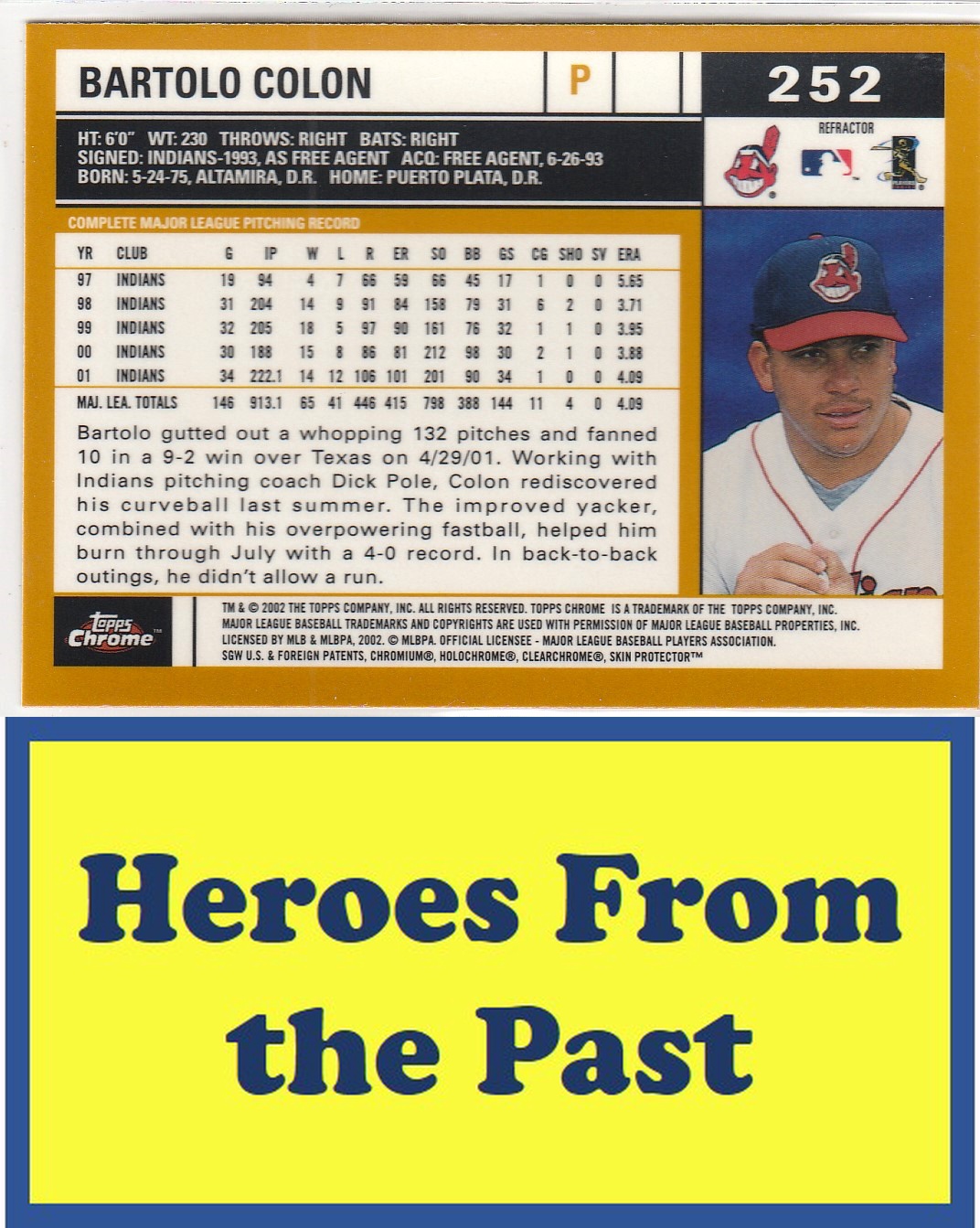 Card back
