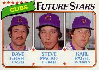 Cubs Future Stars (Dave Geisel / Steve Macko / Karl Pagel)
