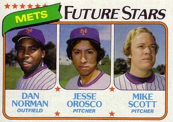 Mets Future Stars (Dan Norman / Jesse Orosco / Mike Scott)