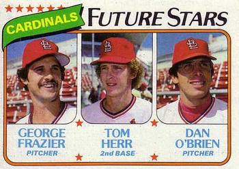 Cardinals Future Stars (George Frazier / Tom Herr / Dan O'Brien)