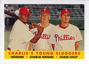 Charlie's Young Sluggers (Ryan Howard / Charlie Manuel / Chase Utley)