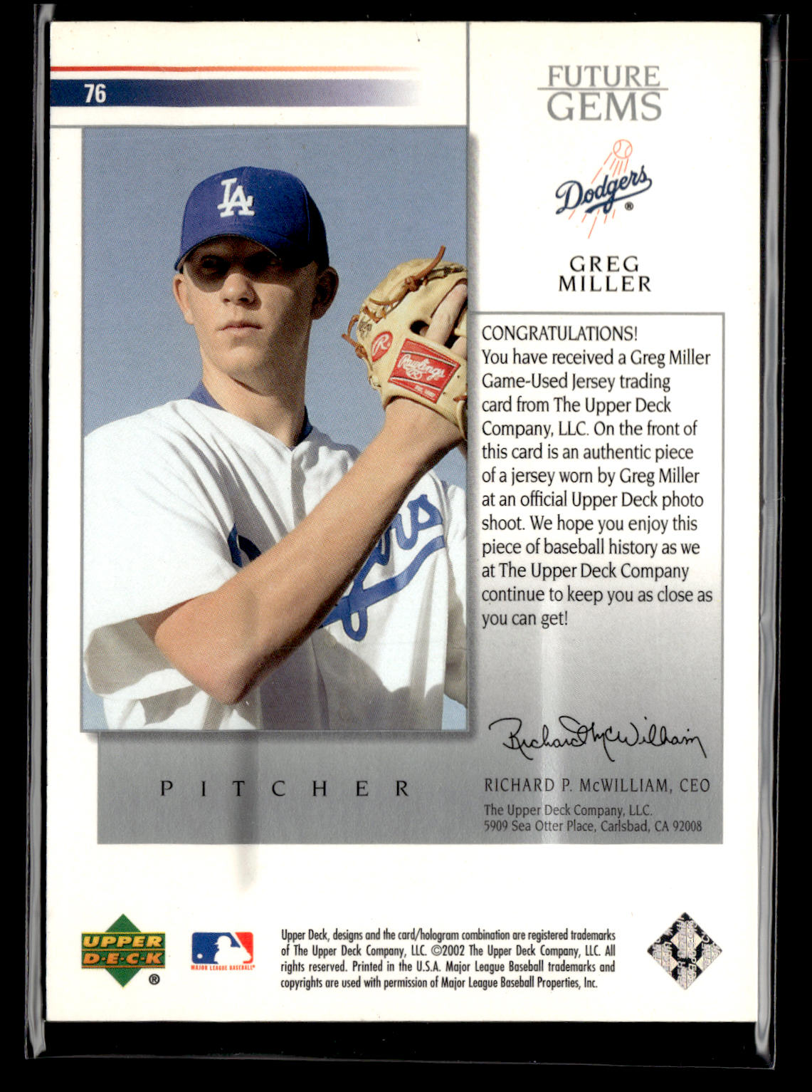 Card back