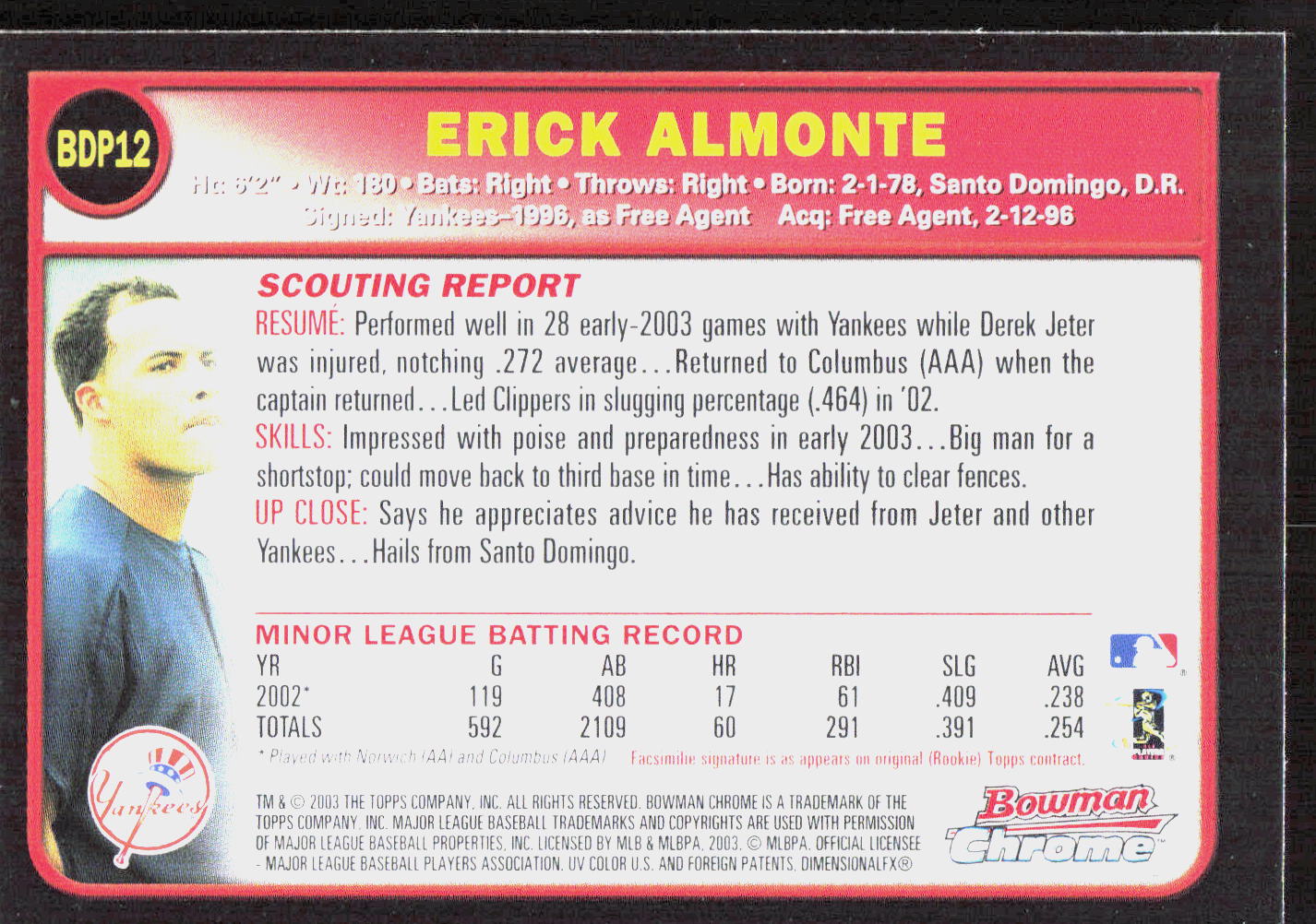 Card back