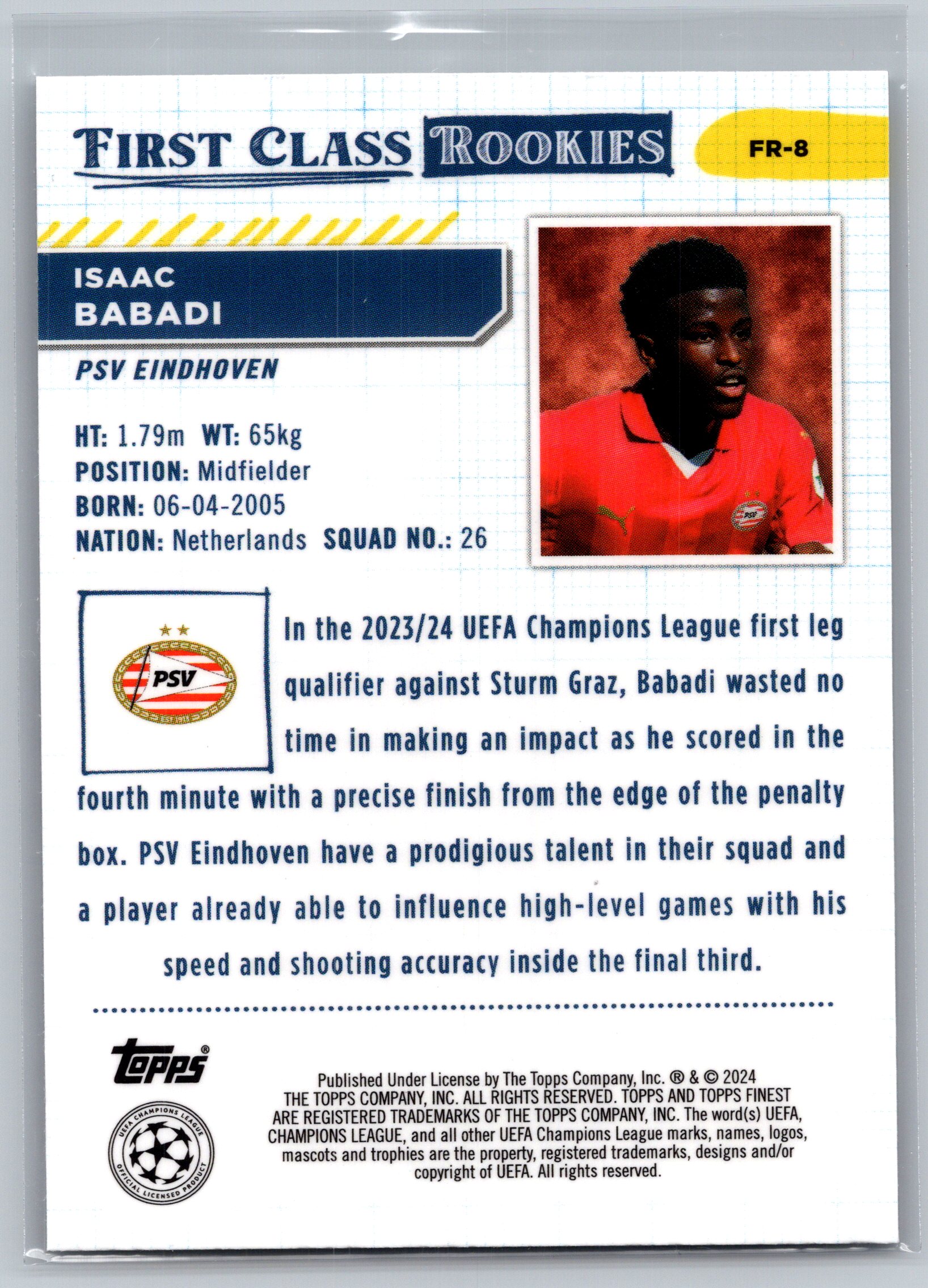 Card back