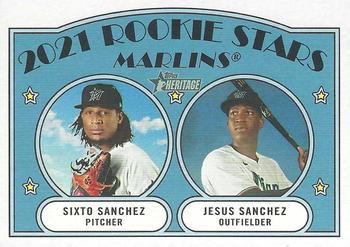 Marlins 2021 Rookie Stars (Sixto Sanchez / Jesus Sanchez) RS, RC