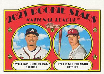 National League 2021 Rookie Stars (William Contreras / Tyler Stephenson) RS, RC