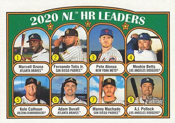 2020 NL HR Leaders (Marcell Ozuna / Fernando Tatis Jr. / Pete Alonso / Mookie Betts / Kole Calhoun / Adam Duvall / Manny Machado / A.J. Pollock) LL