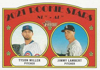 NL/AL 2021 Rookie Stars (Tyson Miller / Jimmy Lambert) RS, RC