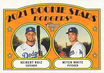 Dodgers 2021 Rookie Stars (Keibert Ruiz / Mitch White) RS, RC