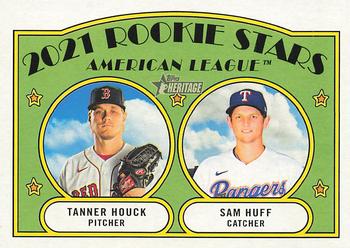 American League 2021 Rookie Stars (Tanner Houck / Sam Huff) RS, RC