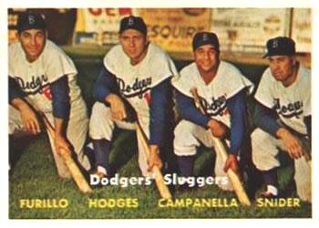 Dodgers' Sluggers (Carl Furillo / Gil Hodges / Roy Campanella / Duke Snider)