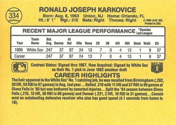 Card back