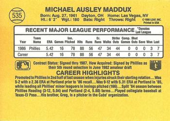 Card back
