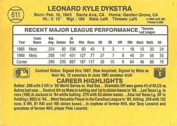 Card back