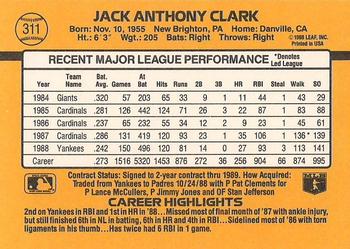 Card back