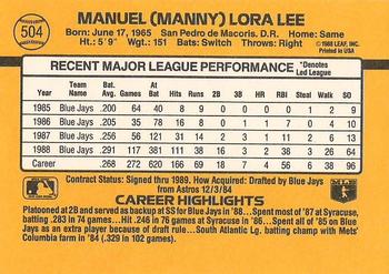 Card back