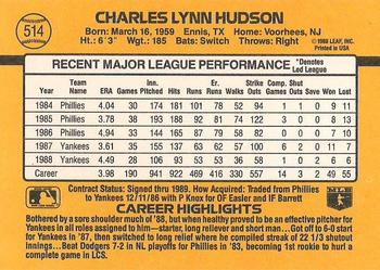 Card back