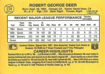 Card back