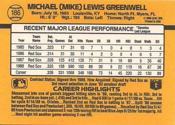 Card back