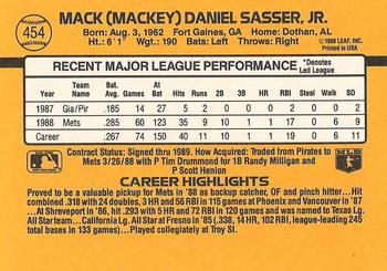 Card back