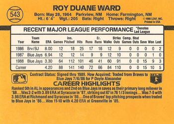 Card back