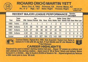 Card back
