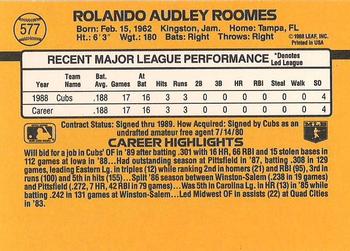 Card back