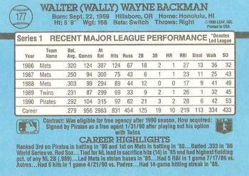 Card back