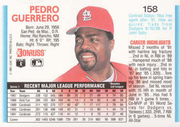 Card back