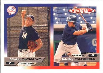 Matt DeSalvo / Melky Cabrera