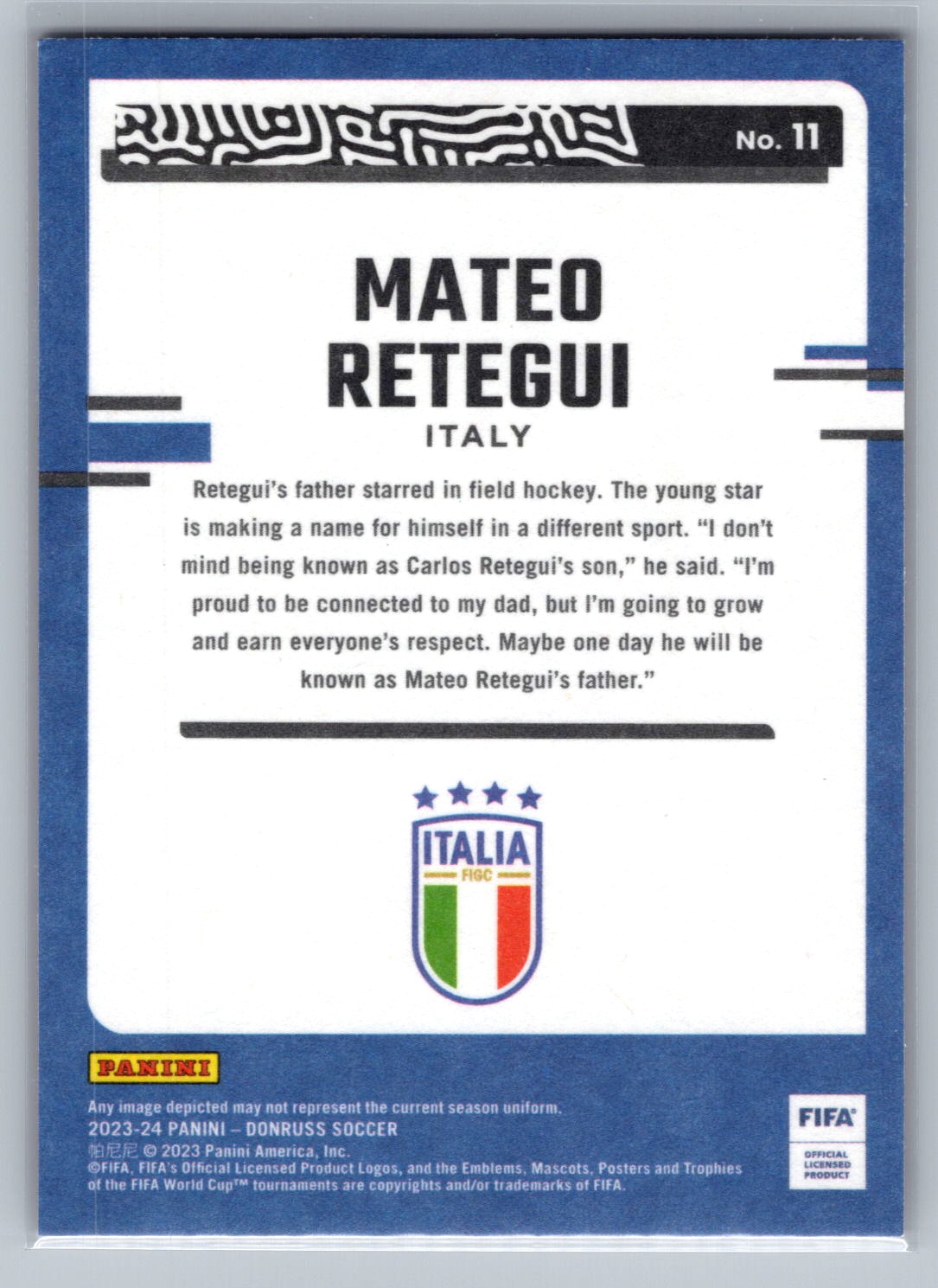 Card back
