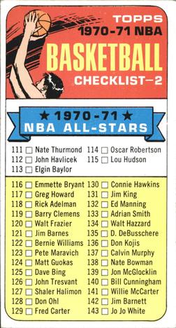 Checklist 2: 111-175
