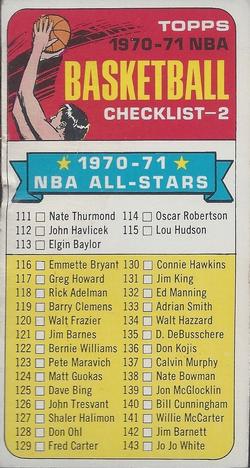 Checklist 2: 111-175