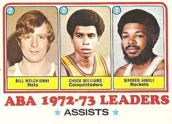 Bill Melchionni / Chuck Williams / Warren Jabali LL