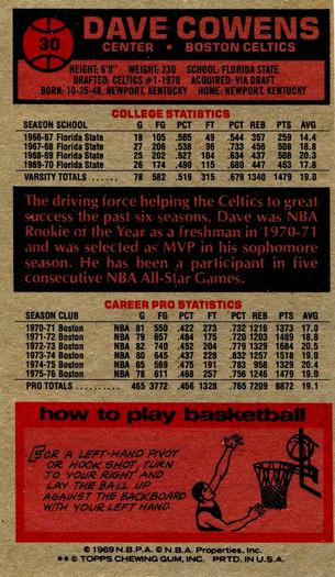 Card back