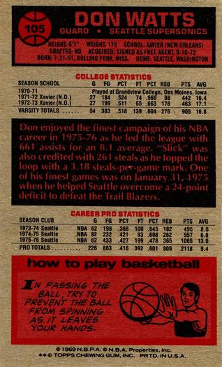 Card back