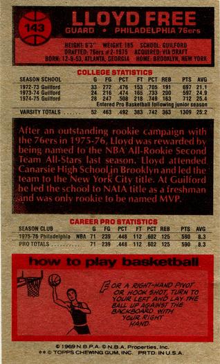 Card back
