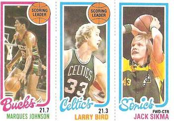 Marques Johnson / Larry Bird / Jack Sikma