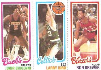 Junior Bridgeman / Larry Bird / Ron Brewer