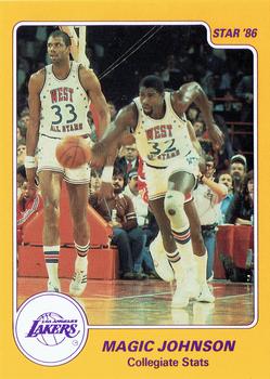 Magic Johnson / Collegiate Stats