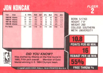 Card back