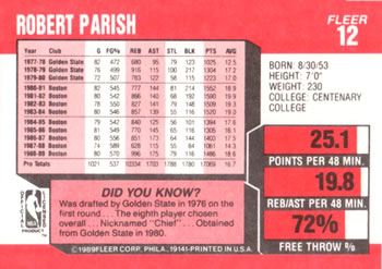 Card back