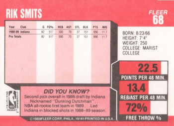 Card back