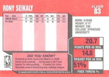 Card back